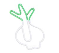 Omabeta Trombones Mignons, Trombones en Métal Portables en Forme de Radis pour L'organisation des Documents, 100 Pièces pour le Bureau et la Maison