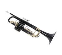 OMABETA Trompette en Sib Trompette Bb, ensemble Standard d'instruments en laiton pour débutants, groupe musique trompette
