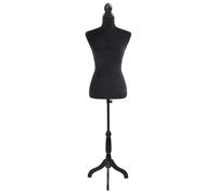 Omabeta Valets de nuit - Buste de couture Mannequin de Femme Noir - Meubles haut de gamme - M05206