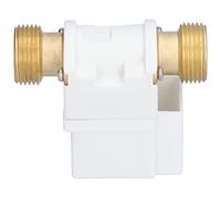Omabeta Vanne à Eau électrovanne Anti-retour de Type Normalement Fermée pour Usage Domestique en Laiton et ABS, 3/4 Po