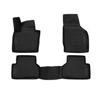 OMAC 3D Tapis de Sol Compatible avec Audi Q3 8U 2011-2018 Caoutchouc TPE Noir