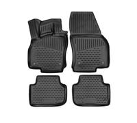 OMAC 3D Tapis de Sol pour Audi Q3 / Q3 Sportback 2018-2025 Caoutchouc Noir 4Pcs