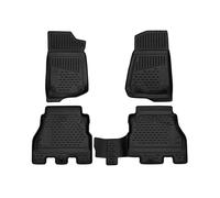 OMAC Tapis de Sol pour Jeep Wrangler 2017-2025 en Caoutchouc TPE 3D Noir 4Pcs