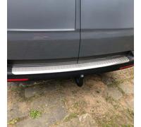 OMAC 2015-2024 VW T6 T6.1 Transporter Double aile Protection du seuil de chargement Chrome Brossé