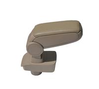 OMAC Accoudoir central Console centrale pour Ford Fiesta 6 2008-2017 Cuir PU Beige