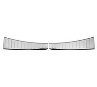 OMAC protection du seuil de chargement en acier inoxydable pour Ford Kuga II 2017-2020 brillant chrome intérieur 2pcs