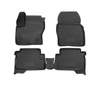 OMAC Tapis de sol pour Ford Kuga 2013-2019 en caoutchouc Noir
