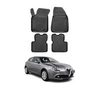 OMAC 3D Tapis de Sol pour Alfa Romeo Giulietta (940) 2010-2020 Caoutchouc TPE 4X