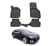 OMAC 3D Tapis de Sol pour Audi A3 8Y Berline Sportback Allstreet 2020-2025 Noir