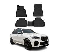 OMAC Tapis de sol 3D pour BMW X5 G05 2019-2026 Caoutchouc Noir