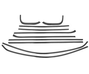 OMAC 5718146B Baguette et bande protectrice, vitre de porte
