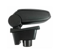 OMAC Accoudoir 6145603 pour Renault Megane 2015-2020 - Snap-On ABS simili cuir sans perçage Noir