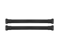 Barres de Toit transversales Compatible avec VW T5 Transporter 2003-2015 Aluminium Noir