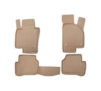 2008-2017 VW Passat CC Tapis de sol TPE Beige 4 pcs