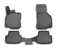 OMAC Tapis de sol A011922 – Compatible Audi A3 Sportback 2012-2024 – Caoutchouc TPE noir