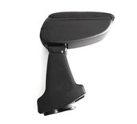 OMAC Accoudoir central compatible avec Fiat 500 500C 2007-2015 en cuir synthétique ABS noir