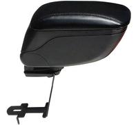 OMAC Accoudoir central Console centrale pour Citroën C3 2009-2017 Cuir PU Noir