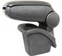 OMAC Accoudoir central Console centrale pour Renault Megane 2002-2009 Cuir PU Gris