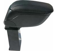 OMAC Accoudoir central pour Dacia Logan MCV 2014-2020 Cuir PU Métal Noir