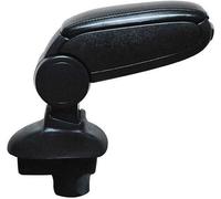 OMAC Accoudoir central pour Opel Corsa D 2006-2014 Cuir PU ABS Noir