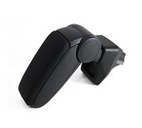 OMAC Accoudoir Compatible avec Peugeot 208 / 2008 2020-2025 Vinyl Abs Noir