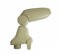 OMAC Accoudoir Compatible avec Renault Clio IV 2012-2020 Vinyl Abs Beige