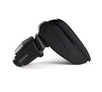 OMAC Accoudoir Compatible avec Renault Megane 2009-2016 / Renault Fluence 2010-2015 Vinyl Abs Noir Coulissant