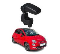 OMAC Accoudoir de voiture Compatible avec Fiat 500 500C 2015 à 2021 Noir