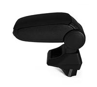 OMAC Accoudoir pour Opel Corsa F 2019-2022 Pre-FL - Snap-On - ABS + Simili Cuir - Aucune Perçage ou Installation - Installation Facile Noir