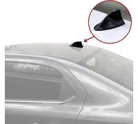 OMAC Antenne de toit AM/FM Antenne voiture requin Shark Noir