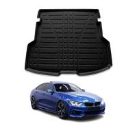 OMAC Bac de coffre compatible avec BMW Série 4 F36 Gran Coupe 2014-2020 TPE 3D antidérapant Noir