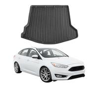 OMAC Bac de coffre compatible avec Ford Focus MK3 2011-2018 Berline avec roue de rechange