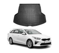 OMAC Bac de coffre compatible avec Kia Ceed Estate SW 2018-2025 - En caoutchouc TPE - Noir
