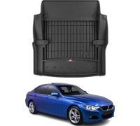 OMAC Bac de coffre en caoutchouc pour BMW Série 3 F30 F80 Limo 2011-2018 TPE noir