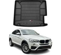 OMAC Bac de coffre en caoutchouc pour BMW X4 F26 2014-2018 Bac de coffre TPE noir