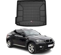OMAC Bac de coffre en caoutchouc pour BMW X6 E71 E72 2007-2014 Bac de coffre noir