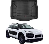 OMAC Bac de coffre en caoutchouc pour Citroen C4 Cactus 2014-2018 Bac de coffre en TPE