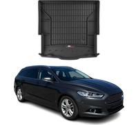 OMAC Bac de coffre en caoutchouc pour Ford Mondeo mk5 Turnier 2014-2022 TPE noir