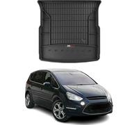 OMAC Bac de coffre en caoutchouc pour Ford S-Max 2006-2014 5 places TPE bac de coffre