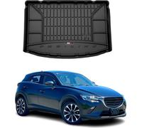 OMAC Bac de coffre en caoutchouc pour Mazda CX-3 2015-2025 TPE Bac de coffre noir