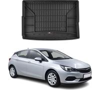 OMAC Bac de coffre en caoutchouc pour Opel Astra K 2015-2025 TPE Bac de coffre noir