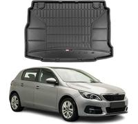 OMAC Bac de coffre en caoutchouc pour Peugeot 308 2 bicorps 2013-2021 TPE noir