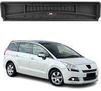 OMAC Bac de coffre en caoutchouc pour Peugeot 5008 2009-2017 Non rabattable Noir