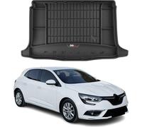 OMAC Bac de coffre en caoutchouc pour Renault Megane bicorps 2015-2025 TPE noir