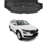 OMAC Bac de coffre en caoutchouc pour Skoda Kodiaq 2016-2025 avec rangement latéral