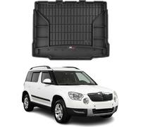 OMAC Bac de coffre en caoutchouc pour Skoda Yeti 2009-2017 TPE Bac de coffre noir