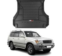 OMAC Bac de coffre en caoutchouc pour Toyota Land Cruiser J100 1998-2007 Noir TPE