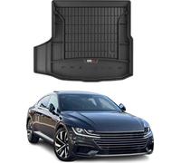 OMAC Bac de coffre en caoutchouc pour VW Arteon 2017-2025 TPE Bac de coffre noir