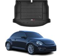 OMAC Bac de coffre en caoutchouc pour VW Beetle 2011-2019 TPE Bac de coffre noir