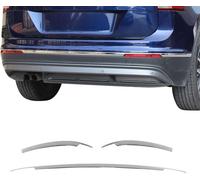 OMAC Barre de pare-chocs Barre arrière pour VW Tiguan II 2016-2023 Acier inoxydable Chrome 3 pcs